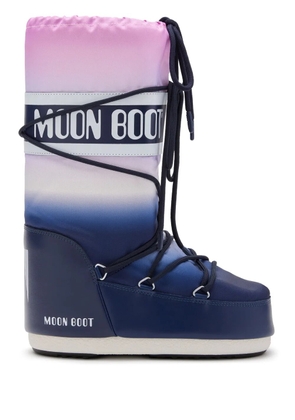 Moon Boot Icon gradient-effect boots - Blue