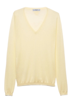Prada long-sleeve sweater - Yellow