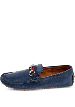 Gucci Pre-Owned Horsebit loafers - Blue