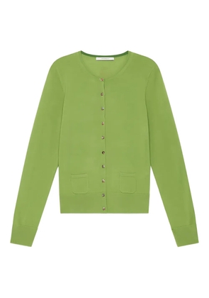 MALIPARMI pocket button cardigan - Green