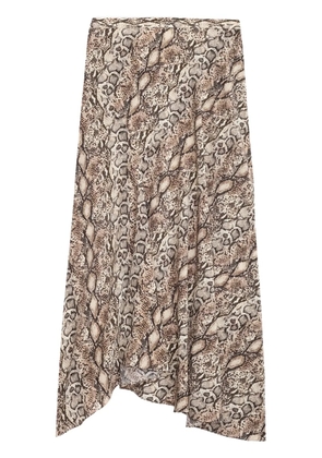 ISABEL MARANT Sakura skirt - Neutrals