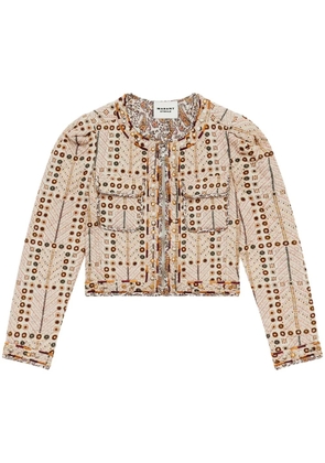 MARANT ÉTOILE Christy jacket - Neutrals