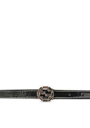 Gucci logo buckle belt - Black