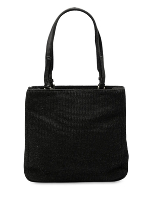 Prada Pre-Owned 2000-2013 Wool tote bag - Black