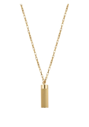 IVI ribbed-pendant necklace - Gold