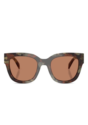 Prada Eyewear cat-eye-frame sunglasses - Brown