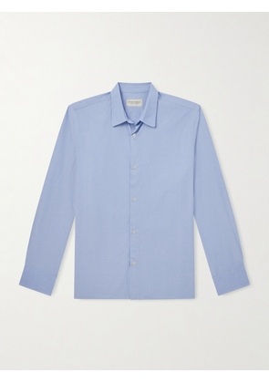 Officine Générale - Cotton-Poplin Shirt - Men - Blue - XS