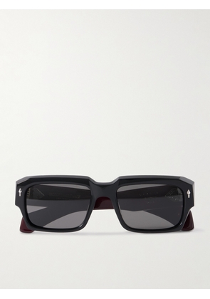 Jacques Marie Mage - Last Frontier VI Dakota D-Frame Acetate, Silver- and Gold-Tone Sunglasses - Men - Black