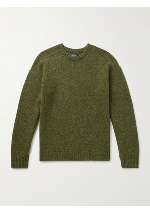 Noah - Shetland Wool Sweater - Men - Green - S