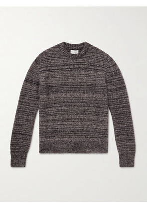 Oliver Spencer - Burley Slim-Fit Space-Dyed Knitted Sweater - Men - Black - S
