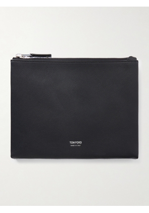 TOM FORD - Leather Pouch - Men - Black
