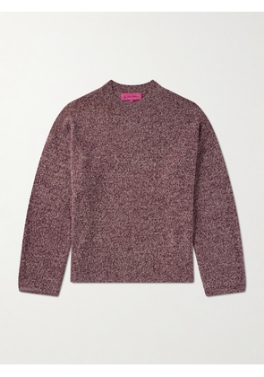 The Elder Statesman - Dume Marl Cashmere Sweater - Men - Burgundy - S
