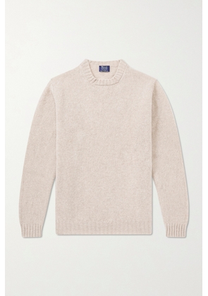 William Lockie - Virgin Wool Sweater - Men - Neutrals - S