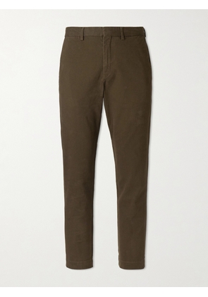 Polo Ralph Lauren - Manhasset Straight-Leg Stretch-Cotton Twill Trousers - Men - Brown - UK/US 29