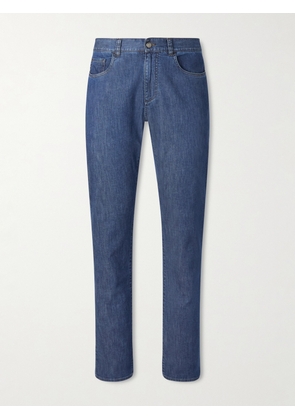 Canali - Slim-Fit Straight-Leg Jeans - Men - Blue - IT 46