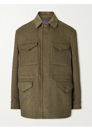 Ralph Lauren Purple Label - Ripley Wool and Cashmere-Blend Jacket - Men - Green - S