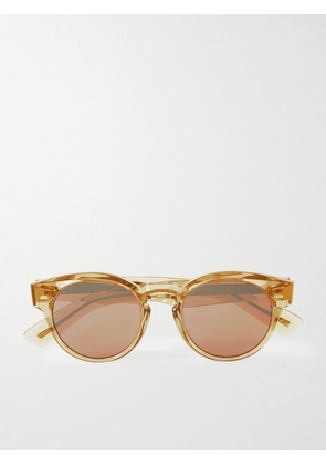 Oliver Peoples - Hayton Round-Frame Acetate Sunglasses - Men - Brown