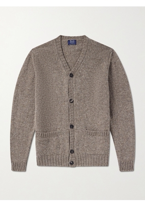 William Lockie - Virgin Wool Cardigan - Men - Neutrals - S