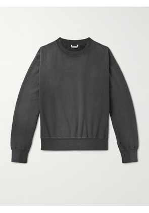 Auralee - Cotton-Jersey Sweatshirt - Men - Black - 3
