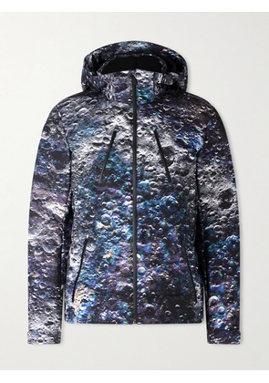 Aztech Mountain - MDJ Nuke Suit Printed Quilted Hooded Down Ski Jacket - Men - Blue - S