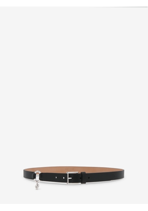 ALEXANDER MCQUEEN - Skull Ring Belt - Item 8564671HBEE1000