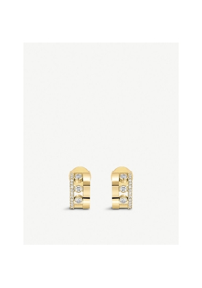 Messika Romane 18ct Yellow Gold and 0.27ct Brilliant-Cut Diamond Mini Earrings