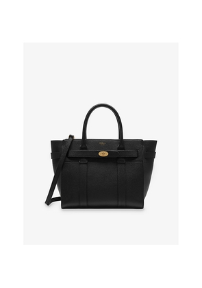 Womens Mulberry Bayswater Small Grained-Leather Tote Bag