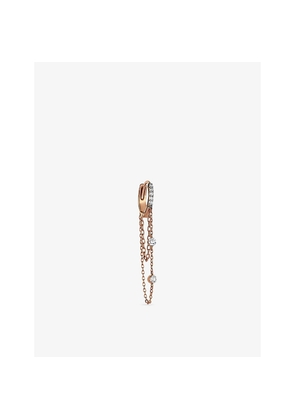 Kismet By Milka Marena Moonlit 0.19ct Diamond Drop Huggie