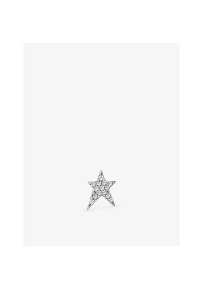 Kismet By Milka Mini Pave Star Struck 0.05ct Diamond Stud Earring