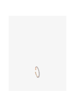 Kismet By Milka Shimmery Circle 0.12ct Diamond Cuff