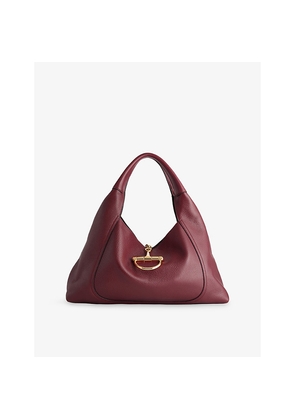 Womens Gucci Softbit Leather Shoulder Bag