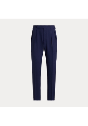 Pleated Barathea Tuxedo Trouser