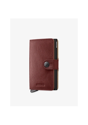 Womens Secrid Basco Premium Miniwallet Leather Wallet