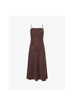 Womens Djerf Avenue Dream Shoulder-Straps Woven Midi Dress