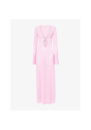 Womens Monday Swimwear Montego Crochet Knitted Maxi Dress