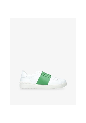 Mens Valentino Garavani Open Leather Trainers
