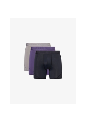 Mens Savage X Fenty Shadow Fit Pack Of Three Jersey Boxer Briefs