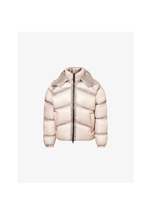 Mens The Couture Club Translucent Padded Shell Jacket