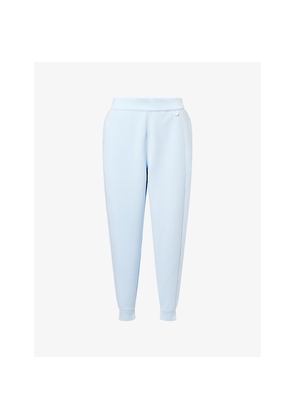 Womens Nike Dri-Fit Mid-Rise Cotton-Jersey Blend Joggers