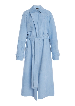 Proenza Schouler Ramona Suede Trench Coat - Moda Operandi