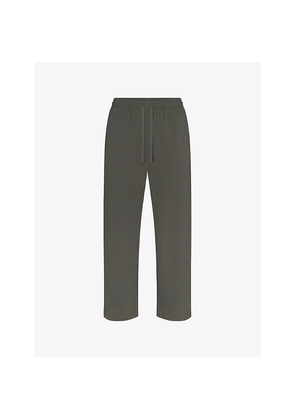 Mens Skims Soft-Knit Lounge Straight-Leg Relaxed-Fit Cotton-Blend Jogging Bottoms