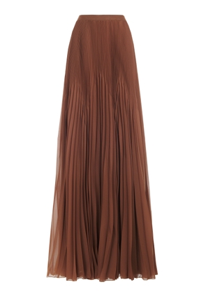 Ralph Lauren Marsha Pleated Maxi Skirt - Moda Operandi