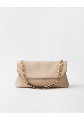 Prada Doux large leather shoulder bag