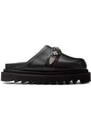 Toga Pulla SSENSE Exclusive Black Hardware Loafers