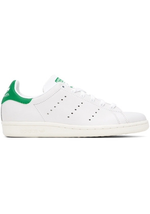 adidas Originals White & Green Stan Smith 80s Sneakers