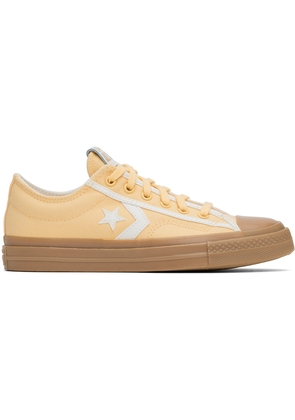 Converse Yellow Star Player 76 Tonal Low Top Sneakers