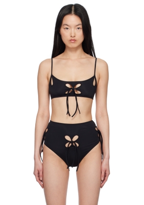 J. Kim Black Chilla Tankini Top