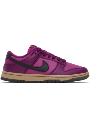Nike Purple & Pink Dunk Low Sneakers