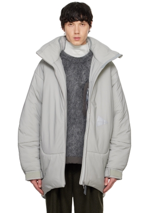 and wander Gray Top Fleece Coat