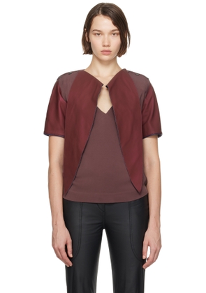 ECCO. kollektive Burgundy Kiko Kostadinov Edition Eero Top